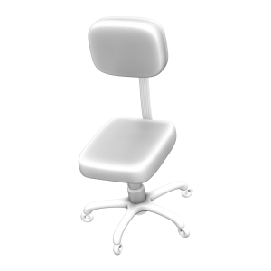 オフィスチェアの3Dイラスト